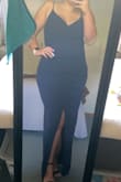 The material is SUCH good quality and the dress is SO comfortable!! Material is thick enough to go braless! Will definitely be coming back!! - Kara P.