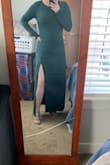 This dress was great for the wedding I wore it to this weekend. It's the perfect balance of coverage while also still making me feel sexy. I especially loved that I didn't need to wear a jacket just to keep warm. - Cierra E.