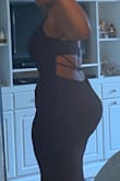 I love the dress, love the fit, I did order an XL because I am very round and hippie, I have a very small waist and bust line and a big butt!! I would like the top to fit a little better so my seamstress will do a bit of alterations. All in all it's a beautiful dress and it's long so, you will need heels if you are a shortly like me! I think it would have been perfect if I would have gotten a large which is my true size, I ordered up because I was nervous. - Quintella M.