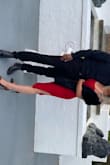 This dress was beautiful. The straps were adjustable and the fabric was thick. I usually wear a small or medium but got the medium based on the other reviews and it fit perfect. - Jenna M.