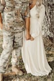 Perfect dress, great material! I love it! I loved that it was a wrap so I could tighten it as much as needed. - Kourtney C.