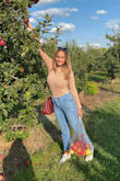 I love wearing bodysuits and this one is perfect for fall/winter.  The material is actually pretty thick which will keep you warmer during chilly fall nights. It is also very stretchy material and fits the body nicely. I will be buying it in other colors!! - Nicole W.