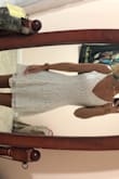 I bought this for my rehearsal dinner that is in summer of 2021. This dress is so flattering and appropriate to be worn in a Methodist church. It's not too low cut and the "skater" dress style is perfect and the reason I sized down. If it was more form fitting I would've had to go with a small and have it be too loose on top (I'm a pear shape, the struggle is real sometimes). Overall it is classy with a touch of sexy. I can't wait to wear it!! - Kara C.