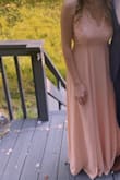 I wore this to my sister's wedding as the maid of honor and everyone commented on it saying they loved it! I ordered this dress very close to the wedding date however I was very surprised at how fast it arrived to my house, just in time for the wedding!! This dress fit perfectly and looked amazing! I was so happy and felt confident wearing it which is so not like me! This dress is also very comfortable which I love about Lulus dresses and clothing! Would definitely recommend this dress! - Candace C.