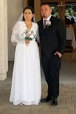 I couldn't be more pleased with this dressed. I already knew adjustments had to be made since the lace top portion runs big and it would be to long. It was the perfect dress for my wedding day. Thank you Lulus for making a beautiful and affordable dress. - Lizbeth T.