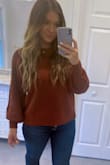 Love love this sweater with jeans or leggings such a fall staple - Alicia