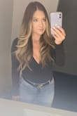 This bodysuit is such a great bodysuit true to size great to dress up or down - Alicia