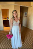 I wore this dress to my wedding and I absolutely loved it! It was so pretty and comfortable! - Michelle H.