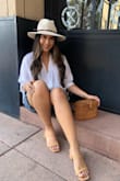 Super comfy shoes. Easy to walk in and true to size. Would recommend - Monica G.