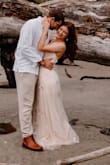 I wore this for my beach elopement and absolutely loved it! It was so flowy and beautiful and I have received so many compliments. - Taylor F.