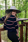 I love this little sun hat, good quality! - Missy C.