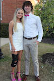 So cute!! True to size. Perfect fit.
The dress was perfect for the occasion. 
Homecoming dance. - Darla R.