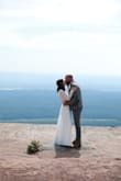 I saw this dress online and immediately fell in love with it. I ordered a size down and it fit perfectly. I felt amazing in it on my wedding day! - Hannah M.