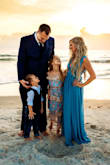 This dress made me feel amazing! It's a beautiful dress for any special event. Even though it had to be taken up in the shoulders & bottom, it made me feel so pretty! It flows beautifully & very good quality! Can';t wait to wear it for more events! Heck.... I may buy it in every color!!!! - Noelle S.