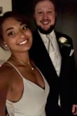 I wore this to my boyfriends sister wedding!! Hits all around, It perfectly matched and fit in with the other dresses! So glad it fit perfectly! MUST GET!! - Kendra Y.