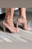 These are the perfect nude color. Fit true to size. I haven't worn them for a long time but so far they are comfortable. Get you a pair you wont be disappointed! - Melissa R.