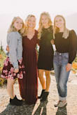 This dress is beautiful! It was too long for me, but still worked well for our photo shoot! I will likely get it hemmed soon for future use. Gorgeous, flattering, did have to keep adjusting my ladies so some sort of bra cups might help! Overall rating a FIVE!! - Carrie L.