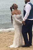 This dress is beautiful. Was everything and more than I imagined.  Fit great. Absolutely no complaints. Perfect. - Kelli K.