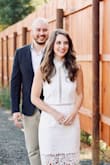 I have gotten so many compliments on this dress from my engagement photos.  It really complements your shape, while still trying to be conservative and elegant.  Since my legs are shorter, I got it hemmed so that it hit me right above the knee so that my legs appeared longer. I found the midi length for me, cut at a weird spot. The buttons at the top are tricky to snap on by yourself but seemed to be fine once they were in. Strapless bra was fine here as the back wasn't super low. Looking forward to wearing it again to my rehearsal dinner!! - Celine D.