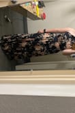 I took some bets after reading the reviews, and they were spot on. It was two inches too long, so I'll likely tailor it. Worked great for a wedding though, and I felt comfortable in it all night long! - Laura G.