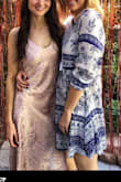 Wore this for my bridal shower and wish I chose something else. Even for an XS this dress was loose and not flattering for my figure. I was drawn to the color (bridesmaid dresses are this color) and the satin. Maybe would look better on someone who has more curves. Probably should've got a spray tan too lol. - Juliette W.