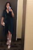 Got lots of compliments on it, wore it to a wedding during fall. It wrinkles easily, but I don't mind it enough not to love it. Only thing I'd say is the zipper is kind of cheap. - Crystal H.