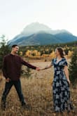 I ordered this dress for my engagement photos and fell in LOVE! I'm typically a small or medium, but saw reviews saying that it ran a bit large. I have a small bust so I ordered an XS and the top fit perfectly. The length was quite long for my height so I had it hemmed. This dress was so light and comfortable. It wraps around and ties up so I made sure to tie it tight and double knot to make sure I didn't come undone. I also pinned the front so that "the ladies" didn't put on a show. Buy this dress, you won't regret it! - Chelsea S.