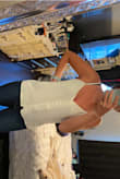 Super cute, Perfect white top to wear anywhere.  Def fits like a small. Long enough to wear with jeans, may want to size up so it's long enough for leggings! - Melissa T.