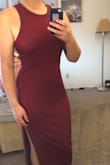 Casual with a hit of sexy. Exceptional color! Makes figure look amazing. This is a must buy. - Kendra T.