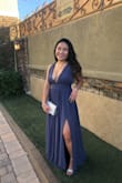 It fitted perfectly. It's very light and comfortable. I wore it for the wedding of my friend and everyone loved it - Florencia L.