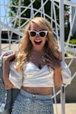 This top fits perfectly and is so fabulous I bought it in both white and black! I wore the white for my bachelorette party and I got SO MANY compliments! It's a must have! Seriously... add this to your cart right now! - Kara C.