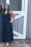 I absolutely loved the dress and got tons of compliments on it! The only downside is it is extremely long, when I put it on, it was at least a foot too long, so I did have to take it and pay to get it hemmed. - Alexis C.