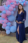 Omg!! Everybody was in love with my dress, I'm usually small but I'm pregnant so I got a Medium, perfect not see thru, and it was just perfect for my gender reveal - Kerlin E.