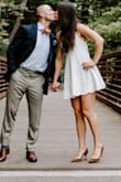 Perfect white dress for engagement pictures! - Dana M.