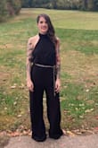Got this to wear for a wedding and unfortunately I didn't have enough time to fix the length, but other than that small detail it was perfect! It's an easy fix though! - Raquel B.