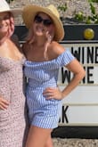I absolutely love this romper. It was perfect for a hot summer day. The material is lightweight and keeps you cool. The fit was perfect. It didn't at all feel like I would slip out. - Ashley F.