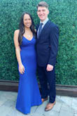 Wore this maxi dress to a wedding and really loved it! I'm only 5'3" and wore 4 inch heels and still needed my mom to hem it since it's pretty long. Overall I thought it was good quality, simple, yet classy enough for a wedding. - Ariel S.
