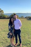 Wore this dress to an outdoor fall wedding in Rhode Island. It was by the water so there was a strong breeze. Due to this being a wrap dress  the breeze opened it right up! Thankfully I wore compression shorts underneath. Other than that it was a beautiful dress! - Holly S.