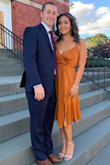 Such a beautiful dress. Flows beautifully, fits perfectly & looks great. I had the dress hemmed for a wedding and it was a hit! - Nicole B.