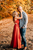 I absolutely loved this dress for our engagement photos. I ordered the black, slate blue and rusty rose and ended up choosing the rusty rose. The material is so light, and it was incredibly comfortable. The back straps were a bit loose and they arent adjustable, but it was something that was easily sewn/altered without taking it to a seamstress. - Kim H.