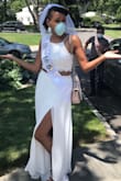 So happy to have been able to wear this amazing outfit for my mini bachelorette during covid. 
Hope I can wear the countless other Lulus dresses I got for my original bachelorette next year - Jiselle P.