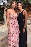 The dress fit perfect in the bust area, it was a lil long but still loved it!! The material is great quality. I got so many complaints. - Veronika F.