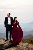 I wore a medium it was perfect for engagement pictures! - Alex B.