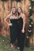 This dress fit me in all the right places and did wonders for my body. Bust is tight enough to not need a bra (adjustable straps too!!). The color was even better than I was expecting and perfect for an outdoor fall wedding. I could not recommend this dress enough!! - Hannah G.