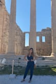 This romper was perfect for my trip to Athens! The material was perfect for the weather (not too thick or thin) and super comfortable for long walks! - Norma R.