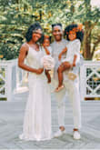 Dress was perfect for our small intimate wedding! Exactly what I wanted! Couldn't have been more pleased! It was long but it worked. - Dalimah M.