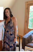 I wore this dress to a bridal shower and it was perfect. I took it with me for a weekend in Nantucket as well - can dress it up or down! I like how it cinches you around the waist. - Amanda W.