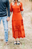This dress is absolutely amazing I purchased it for a anniversary shoot with my husband! And I am so glad that I did! It's incredibly comfortable super lightweight and breathable and some thing I definitely felt like I could utilize for weddings and various showers! - Kaleigh T.