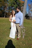 I had to size down since a small was not available and it was perfect for my elopement. The material is stretchy so once it was zipped it fit snugly and was very flattering. It was exactly what I was looking for and I'm so glad that I went for the size that was available. - Alyssa P.