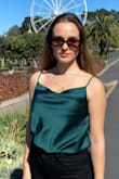 Love this top! Fits perfectly and it runs true to size! - Marija S.